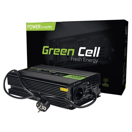 Green Cell Power Inverter with built-in UPS for furnaces and central heating pumps, 300W / 600W