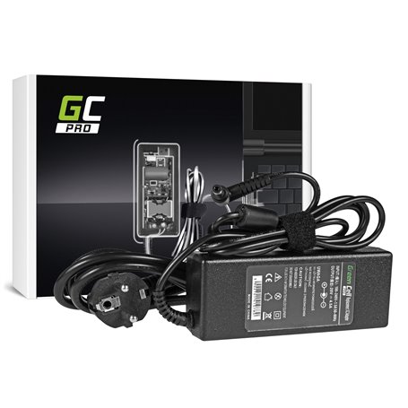 Green Cell PRO Charger / AC Adapter for Fujitsu-Siemens 20V 4.5A (5.5mm-2.5mm)