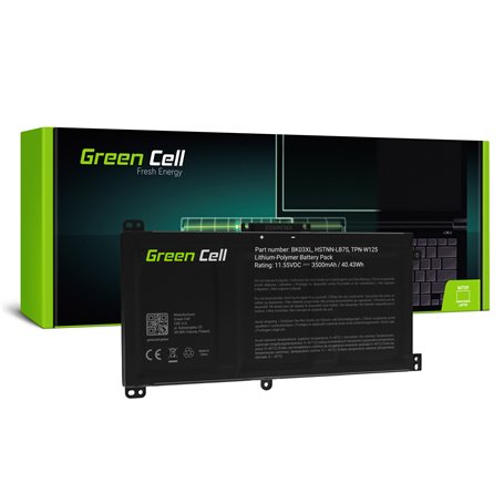 Akku Green Cell BK03XL fur HP Pavilion x360 14-BA 14-BA015NW 14-BA022NW 14-BA024NW 14-BA102NW 14-BA104NW