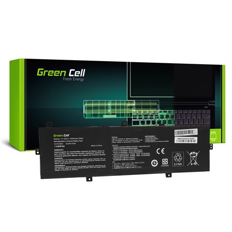 Battery Green Cell C31N1620 for Asus ZenBook UX430 UX430U UX430UA UX430UN UX430UQ