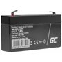 AGM Battery Lead Acid AGM VRLA Green Cell 6V 1.2Ah for toys and alarms
