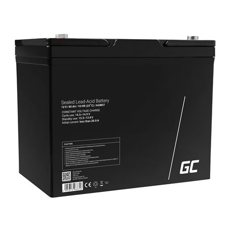 AGM GEL Batterie 6V 1,2Ah Blei Akku Green Cell fόr Alarmsysteme und Spielzeug