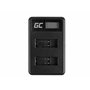 Green Cell Charger AHBBP-501 for GoPro AHDBT-501, Hero 5 Hero 6 Hero 7 HD Black White Silver Edition (4.35V 2.5W 0.6A)