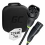Green Cell Snap Type 2 EV Charging Cable 22 kW 7 m for Tesla Model 3 S X Y, VW ID.3, ID.4, Kia EV6, Hyundai IONIQ 5, Ford Mach-E