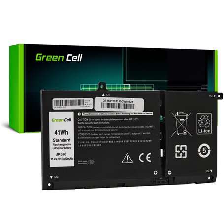 Green Cell Battery YRDD6 1VX1H to Dell Latitude 3510 Inspiron 5501 5301 5505 5401 5402 5502