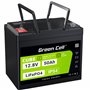 Green Cell CUBE LiFePO4 50Ah 12.8V 640Wh Lithium Iron Phosphate Battery for Camper, Golf Cart,Wind Power Plant