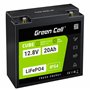 Green Cell CUBE LiFePO4 20Ah 12.8V 256Wh Lithium Iron Phosphate Battery for Tractor, Lawnmower, Electric Vehicles