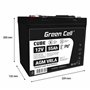 Green Cell CUBE AGM IP54 12V 55Ah VRLA Battery Gel deep cycle scooter mower boat barge mower tractor fishing boat