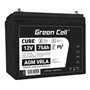 Green Cell CUBE AGM IP54 12V 75Ah VRLA Battery Gel deep cycle powerchair photovoltaic leisure battery campervan