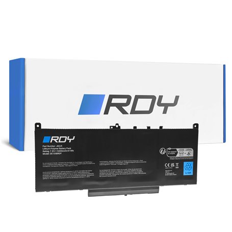 RDY Laptop Battery J60J5 for Dell Latitude E7270 E7470