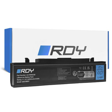Battery RDY AA-PB9NC6B AA-PB9NS6B to Samsung R519 R522 R530 R540 R580 R620 R719 R780 RV510 RV511