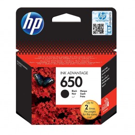 HP 650 HP 650 Black Original Ink Advantage Cartridge