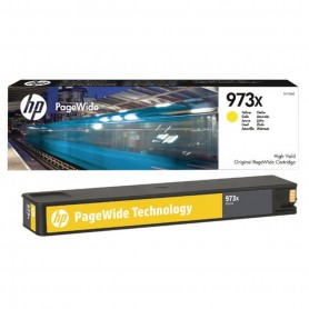 HP 973X HP 973X High Yield Yellow Original PageWide Cartridge